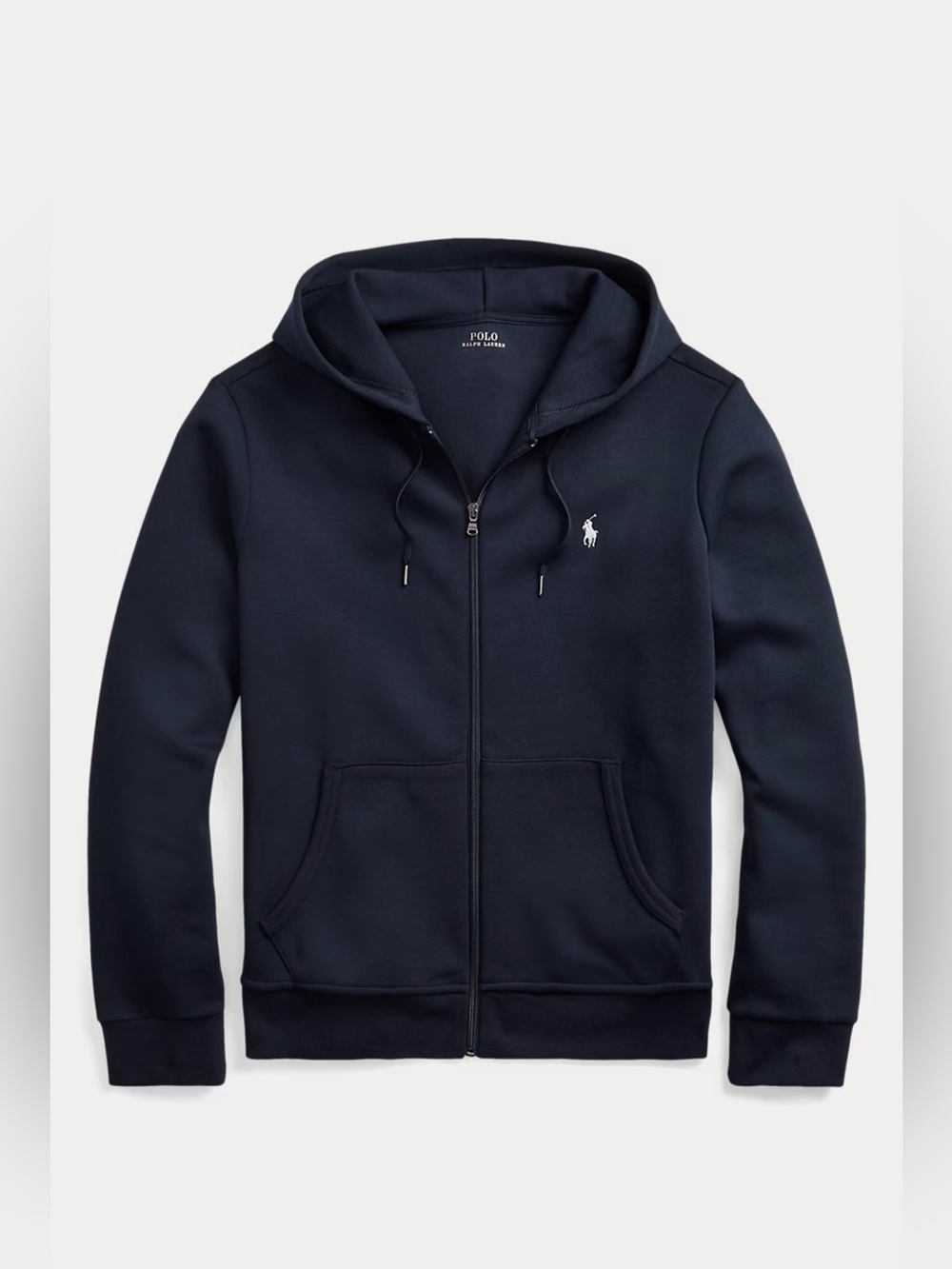 Unisex Polo Ralph Lauren Navy Full-Zip Hoodie